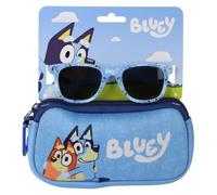 Sonnenbrille mit blauem Etui für Kinder - Sonnenbrille mit blauem Etui für Jungen und Mädchen im Sommer und beim täglichen Spaziergang