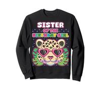 Sonnenbrille mit Leopardenmuster für Schwester, wildes Mädchen, zum 12. Geburtstag, 80 Sweatshirt
