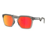 OAKLEY HSTN SQ Sonnenbrille matte grey smoke/prizm ruby