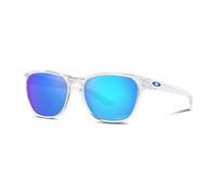 Oakley Sonnenbrille Manorburn Prizm Sapphire (CAT3) Polished Clear