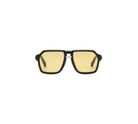 Sonnenbrille PHILIPP PLEIN "Sunglasses PLEIN CONTEMPORARY", Jungen, 0209, schwarz, gelb, Sonnenbrillen Sonnenbrille (31825539-0) 0209, schwarz, gelb