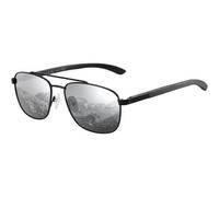 Sonnenbrille Polarisiert Pilotenbrille Retro Holz Metall UV 400