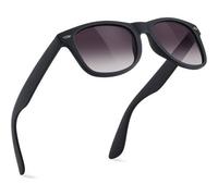 Sonnenbrille Polarisiert UV400 Herren Damen Retro Schwarz-lila