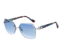 Sonnenbrille Randlose Damen Verlaufsgläser UV Schutz Blau