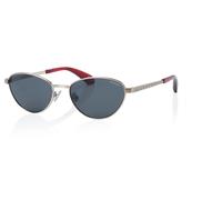 Superdry Women's Sunglasses SDS 5002 202 Silver/Red Crystal/Solid Smoke