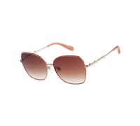 Sonnenbrille SUPERDRY "Modell 995062", Damen, rosé, orange, metallic, Sonnenbrillen Sonnenbrille, Form Butterfly, Logoschriftzug auf Bügel, Metallfassung (57385669-0)