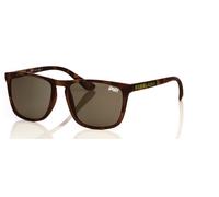 Sonnenbrille SUPERDRY "Modell 996059", Herren, havanna, gemustert, leicht durchscheinend, matt, Sonnenbrillen Sonnenbrille, Form Karree/Eckig, Logoschriftzug auf Bügel, Injectionfassung (64216143-0) h