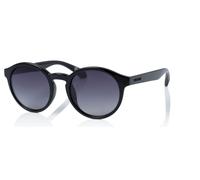 Sonnenbrille SUPERDRY "Modell 996071", Damen, schwarz, leicht glänzend, Sonnenbrillen Sonnenbrille, Form Rund, Logoschriftzug auf Bügel, Kunststofffassung (93636269-0) schwarz