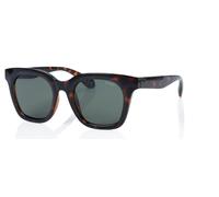Sonnenbrille SUPERDRY "Modell 996073", Damen, havanna, gemustert, leicht durchscheinend, leicht glänzend, Sonnenbrillen Sonnenbrille, Form Feminin, Logoschriftzug auf Bügel, Kunststofffassung (5488646