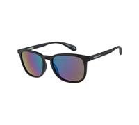 Sonnenbrille SUPERDRY "Modell 996087", Damen, schwarz, matt, Sonnenbrillen Sonnenbrille, Vollrand, verspiegelte Gläser, Markenlogo am Bügel (20339830-0) schwarz