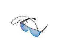 Sonnenbrille URBAN CLASSICS "Urban Classics Unisex 103 Chain Sunglasses", Damen, blk, blau, Sonnenbrillen Sonnenbrille (58769813-0) blk, blau