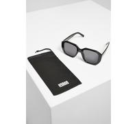 Sonnenbrille URBAN CLASSICS "Urban Classics Unisex 113 Sunglasses UC", Damen, schwarz, schwarz, Sonnenbrillen Sonnenbrille (10749857-0) schwarz, schwarz