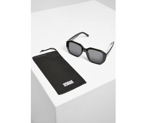 Sonnenbrille URBAN CLASSICS "Urban Classics Unisex 113 Sunglasses UC", Damen, schwarz, schwarz, Sonnenbrillen Sonnenbrille (10749857-0) schwarz, schwarz