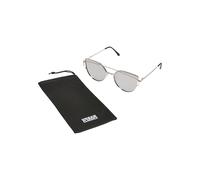 Sonnenbrille URBAN CLASSICS "Urban Classics Unisex Sunglasses July UC", Damen, silber, Sonnenbrillen Sonnenbrille (79522659-0) silber