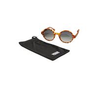 Sonnenbrille URBAN CLASSICS "Urban Classics Unisex Sunglasses Retro Funk UC", Damen, braun leo, grün, Sonnenbrillen Sonnenbrille (78346111-0) braun leo, grün