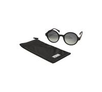 Sonnenbrille URBAN CLASSICS "Urban Classics Unisex Sunglasses Retro Funk UC", Damen, schwarz, grün, Sonnenbrillen Sonnenbrille (62963104-0) schwarz, grün