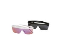 Urban Classics TB3554 Sunglasses Rhodos 2-Pack, Größe:one size, Farbe:BLACK/WHITE