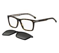 Sonnenbrillen Boss BOSS 1726/G/CS WITH CLIP ON BLACK HAVANA/TRANSPARENT BLACK/GREY 55/17/145 Herrenbrillen