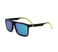 Carrera Unisex 8055/s Sunglasses, 7ZJ/Z9 Black Green, One Size