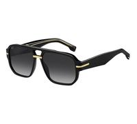 Boss BOSS 1718/S 807 57-15 Sonnenbrille ohne Sehstärke, Herren, Vollrand, Rechteckig