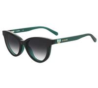 Sonnenbrillen MOSCHINO LOVE MOL051/CS ETJ BLACK TEAL 52/16/140 Damen