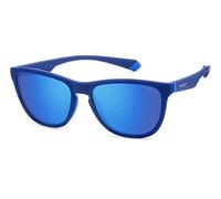 Sonnenbrillen Polaroid Pld 2133/s col. zx9/5x Unisex Rechteckig Blau