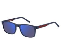 Sonnenbrillen Tommy hilfiger Th 2089/s col. fll/vi Uomo Squadrata Blu opaco