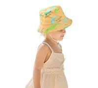 Sonnenhut Baby Uv Schutz - Babymütze Uv Schutz - Schutzgurt Kinder Sonne Cartoon Verstellbarer Eimer Kinn Outdoor Hut Hüte Sonne Niedlich Frühlingsmütze Strand Sommer Kinderhüte & Mützen (C One Size)