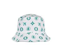 Sonnenhut CAYLER & SONS "Cayler & Sons Unisex L Voyage Reversible Bucket Hat", Damen, Gr. onesize, weiß, mc, 100% Polyester, Hüte (33167953-0) weiß, mc