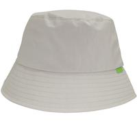 Sonnenhut CHILLOUTS "Ballina Hat", Damen, Gr. S/M, grau (light grau), Canvas, Kunstfaser, unifarben, Hüte, mit Hutband zur Größenanpassung (82477243-S) light grau