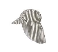 Sonnenhut Kinder Flap Hat Streifen oliv 07-18 Monate - LÄSSIG 1433015575-12