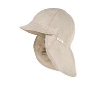 Sonnenhut MAXIMO, Jungen, Gr. 47, beige, Popeline, Baumwolle, unifarben, Hüte, verstellbarer Kinnriemen, mit Nackenschutz, mit Gummizug (83241645-47) beige