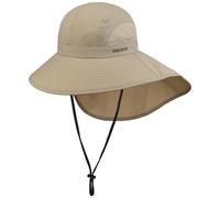 Sonnenhut mit Nackenschutz by Chillouts beige S/M (55-57 cm)