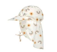 Sonnenhut mit Nackenschutz - Regenbogen, Gr. 43/45 | Lässig