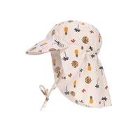 Sonnenhut mit Nackenschutz & UV-Schutz Flap Hat Botanical, 7-18 M. - LÄSSIG-143
