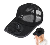 Sonnenhut Mit Ventilator, Sommer Outdoor Solar Sonnenenergie Hut Kappe, Solar-Fan-Hut, Ventilator Kappe, Baseballmütze Fanmütze, Sonnenschutz Kappe Kühler Lüfter Ventilator Baseball Cap Für Outdoor