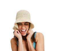 Sonnenhut ROXY "Loving Sun", Damen, Gr. M, beige (natural), Obermaterial: 100% Papier;, Hüte (93408703-M) natural