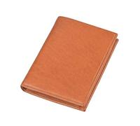 Sonnenleder Geldbörse Leder Herren Damen Hochformat Portemonnaie Geldbeutel DONAU natur braun 822-130-01