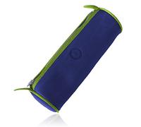 SONNENLEDER - hochwertige Stifterolle "LOTTA" Farbe: Blau/Hellgrün *Echtes Leder*