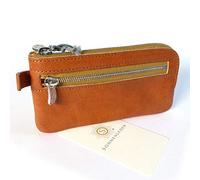 Sonnenleder - hochwertiges Schlüsseletui "Mozart H" Farbe: Natur *Echtes Leder*