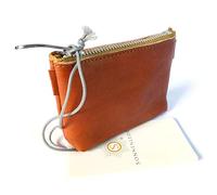 Sonnenleder - hochwertiges Schlüsseletui"Rossini" Farbe: Natur *Echtes Leder*