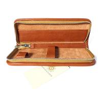 SONNENLEDER - hochwertiges Schreibetui BÖLL Farbe: Natur *Echtes Leder*