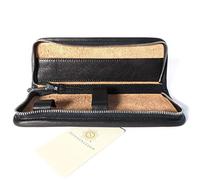 SONNENLEDER - hochwertiges Schreibetui "BÖLL" Farbe: Schwarz *Echtes Leder*