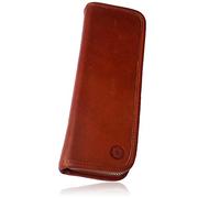 SONNENLEDER - hochwertiges Schreibetui "LENZ" Farbe: Natur *Echtes Leder*