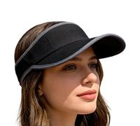Sonnenvisier, Netzkappe für Sport, Visier für den Außenbereich, für Golf, Tennis, , Radfahren, Wandern, , Sommer, Schwarz