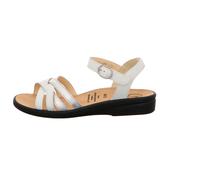Ganter Sandale Sonnica Weiß milk 1/silver 20/2831-0676 Größe 7½