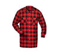 SONORA Flanell-Hemd, Rot/Schwarz kariert Größe XXXL (47/48)