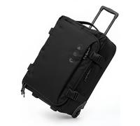 SONS OF ALOHA Handgepäck Koffer 55x40x20cm mit Rollen - Kane Bordgepäck leicht recyceltes Meeresplastik schwarz passend für Ryanair, Lufthansa, Eurowings