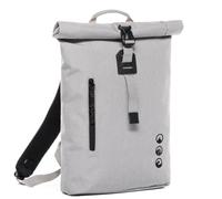 SONS OF ALOHA Roll-Top Rucksack Schmal & Klein Daypack Alani - Leichter City-Rucksack - PET recycelt, wasserabweisend - mit herausnehmbarer Laptop-Hülle 14" Fahrrad-Rucksack Off-White
