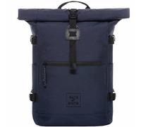 SONS OF ALOHA Rucksack KANE Roll-Top Kurierrucksack XL groß - PET recycelt, wasserabweisend - Wander-Rucksack Laptop-Fach 15 Zoll blau